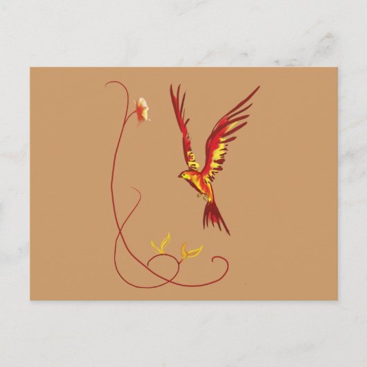 Firebird (Little Phoenix) Postkarte (Vorderseite)