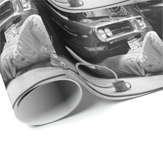 Firebird Mechaniker Geschenkpapier (Rolleneckpunkt)