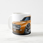 Firebird Orangen-Auto 1968 Kaffeetasse (Vorderseite Links)