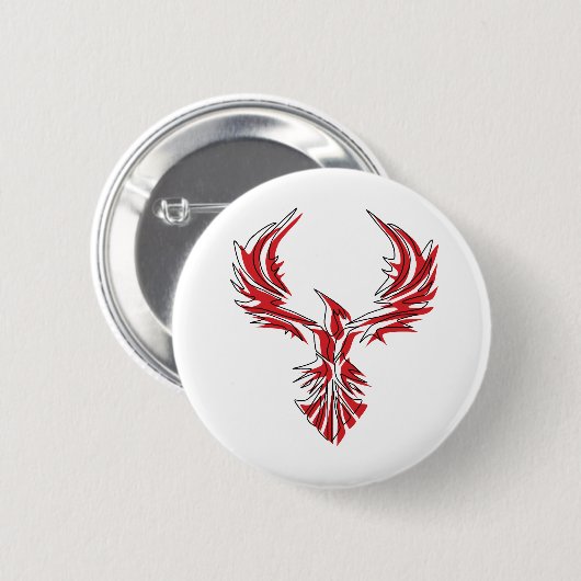 Firebird - Phoenix Button (Vorne & Hinten)