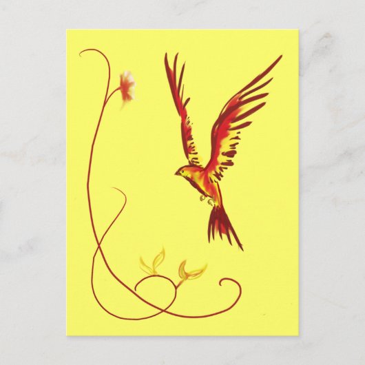 Firebird Postkarte (Vorderseite)