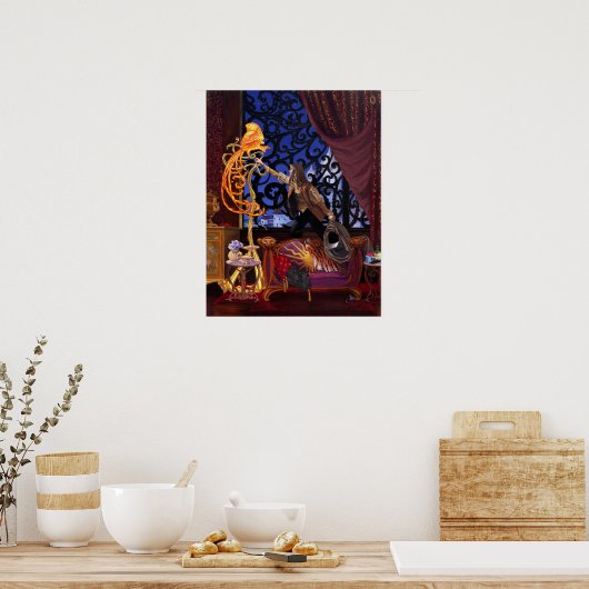 Firebird - Print oder Poster (Küche)