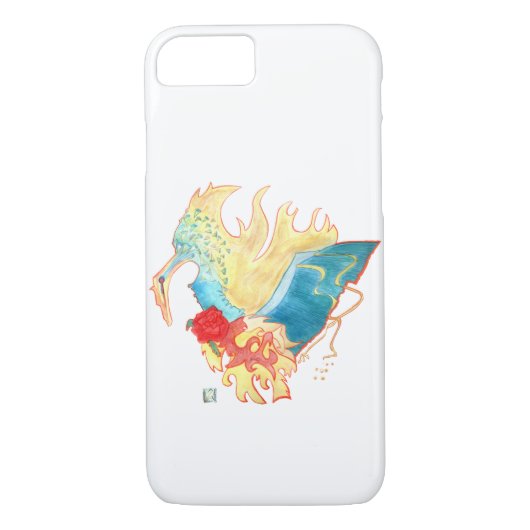 Firebird Risen Iphone Case SE (Rückseite)