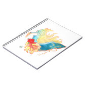 Firebird Risen Iphone Case SE Notizblock (Linke Seite)