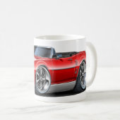 Firebird rotes Kabriolett 1967 Kaffeetasse (VorderseiteRechts)