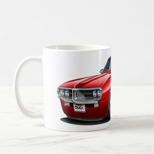 Firebird rotes Kabriolett 1967 Kaffeetasse (Links)