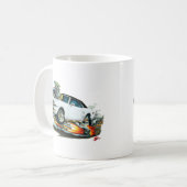 Firebird Weiß-Schwarze Spitze 1967-68 Kaffeetasse (Vorderseite Links)