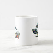 Firebird Weiß-Schwarze Spitze 1967-68 Kaffeetasse (Mittel)