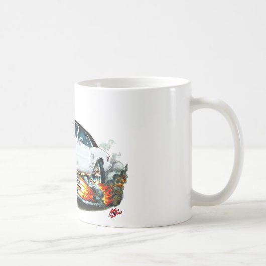 Firebird Weiß-Schwarze Spitze 1967-68 Kaffeetasse (Rechts)