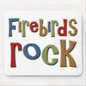 Firebirds Felsen Mousepad (Vorne)