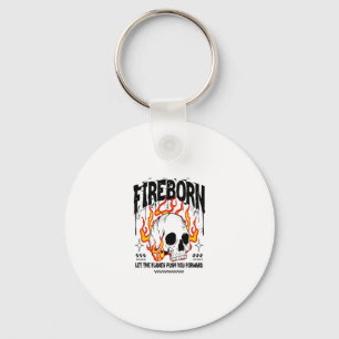 Fireborn Skull Urban Streetwear Schlüsselanhänger