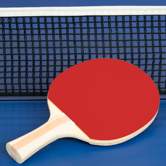 Firebrick Red Solid Color Tischtennis Schläger (InSitu)