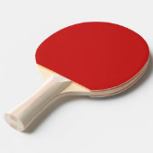 Firebrick Red Solid Color Tischtennis Schläger (Vorderseite)