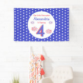 Firecracker 4. Geburtstag Banner (Insitu)