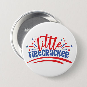 Firecracker 4. Juli Button