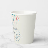 Firecracker 4. Juli Fireworks Baby Shower Pappbecher (Links)