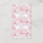 Firecracker 4. Juli Gender Reveal Party Begleitkarte (Rückseite)