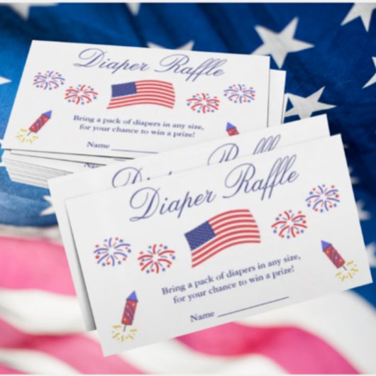 Firecracker Babyduschmaschine Windelwaschkarte Begleitkarte