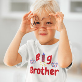 Firecracker Big Brother Kleinkind T-shirt