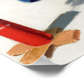 Firecracker-Button hoch Poster (Ecke)