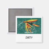 "Firecracker" Dish Washer Status Magnet (Vorderseite/Rückseite)