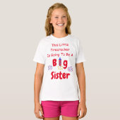 Firecracker große Schwester T-Shirt (Vorne ganz)