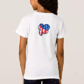 Firecracker Hula Girl T - Shirt (Rückseite)