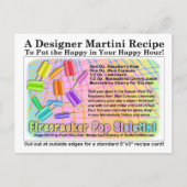 Firecracker Ice Cream Martini Rezept Karte (Vorderseite)