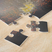 Firecracker Illustration der chinesischen Löwentän Puzzle (Seite)