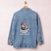 Firecracker Mama 4. Juli passende Familie Jeansjacke (Hangar)