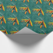 "Firecracker"-Papier für Trout Fly Wrapping Geschenkpapier (Ecke)