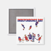 Firecracker Party Magnet (Vorderseite/Rückseite)