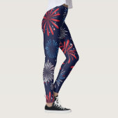 Firecracker Print 4. Juli Leggings (Rechts)