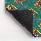 "Firecracker Tiled" Trout Fly Mousepad (Ecke)