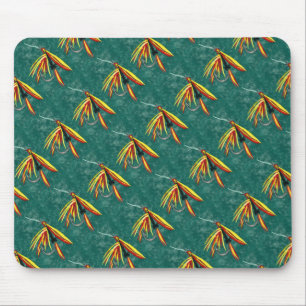 "Firecracker Tiled" Trout Fly Mousepad