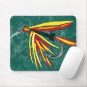 "Firecracker" Trout Fly Mousepad (Mit Mouse)