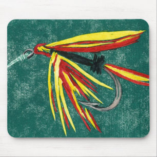 "Firecracker" Trout Fly Mousepad