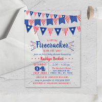 Firecracker unterwegs! Babydusche am 4. Juli