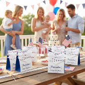 Firecracker unterwegs! Babydusche am 4. Juli Geschenkschachtel