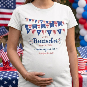 Firecracker unterwegs! Babydusche am 4. Juli T-Shirt