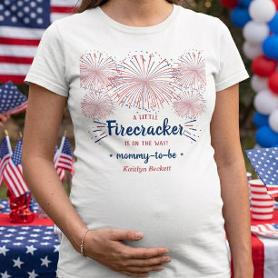 Firecracker unterwegs! Babydusche am 4. Juli T-Shirt