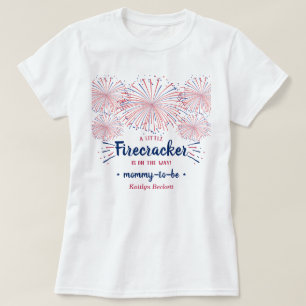 Firecracker unterwegs! Babydusche am 4. Juli T-Shirt