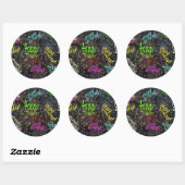 Firecrackin Happy Birthday Stickers (Blatt)