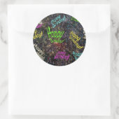 Firecrackin Happy Birthday Stickers (Tasche)