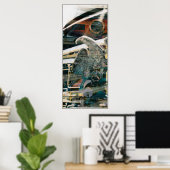 Fired Eagle 1 Poster (Heimbüro)