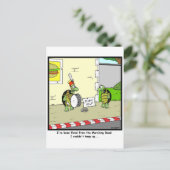 Fired Postkarte (Stehend Vorderseite)