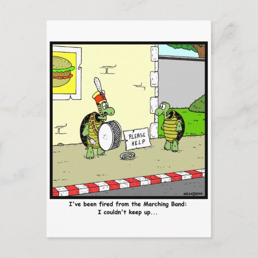 Fired Postkarte (Vorderseite)