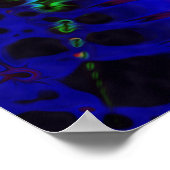 Fired Synapse of the Holographic Mind Poster (Ecke)