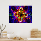 Fired Synapse of the Holographic Mind Poster (Küche)