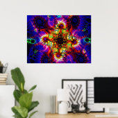 Fired Synapse of the Holographic Mind Poster (Heimbüro)